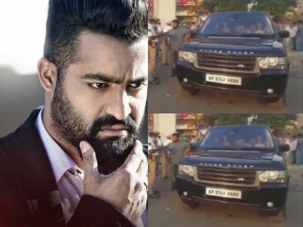 NTR Fined By Hyderabad Traffic Police