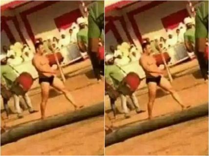 Pics! Salman Khan Wears A Langot For Sultan