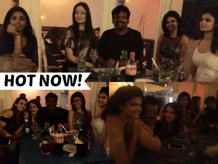 IN PHOTOS: Puri Jagannadh's Office Turns Party Hub, See RGV's Comments