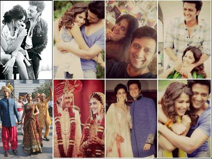 10 Sweetest Pictures Of Riteish Deshmukh & Genelia D’Souza