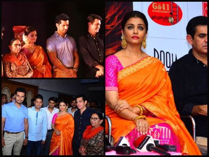 Gorgeous Pictures! Aishwarya Rai Bachchan Attends Gauravvanta Gujarati Award 2016; Promotes Sarbjit!