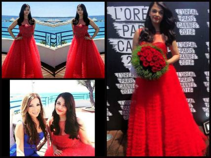 RED HOT! Aishwarya Rai Bachchan's New Pictures From Cannes Press Interview Are Just Bewitching! 