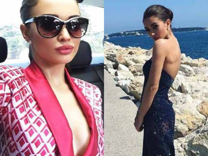 Pictures! Amy Jackson Sparkles At The Cannes Film Festival