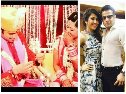 12 Lovely Pictures: Karan Patel-Ankita Bhargava Celebrate 1st Wedding Anniversary
