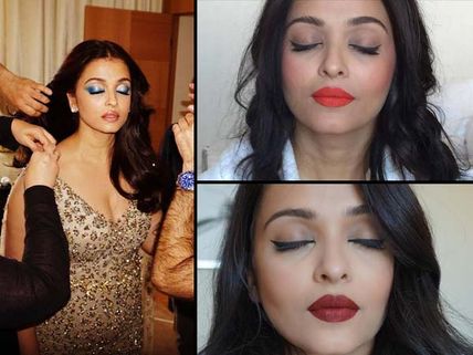 Why So Beautiful! Behind The Scenes Pictures Of Aishwarya Rai Bachchan From Cannes 2016