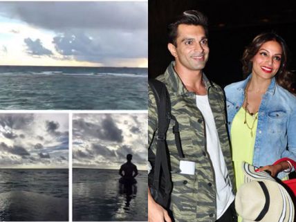 Bipasha Basu Shares Her First Honeymoon Picture From The Maldives!