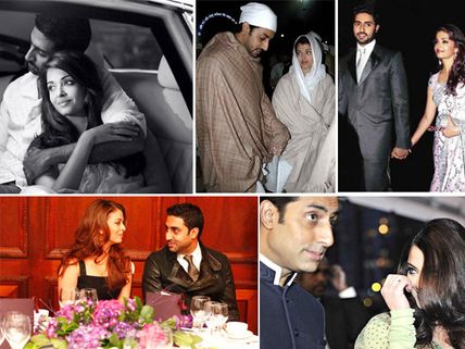 Fairtytale Couple! These Pics Show Aishwarya Rai Is Head Over Heels In Love With Abhishek Bachchan