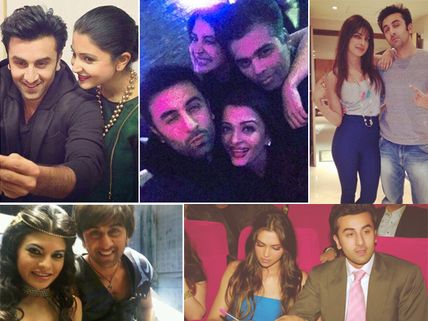Every Girl's Dream Man! See Ranbir Kapoor's Naughty & Cute Pictures With Hot Bollywood Ladies