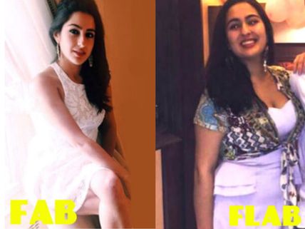 See In Pictures! Shocking Transformation Of Saif's Daughter Sara Ali Khan From Flab To Fab! 