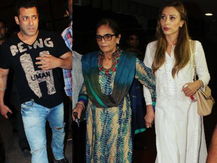 OMG Is It Official Now? Salman Khan & Iulia Vantur Spotted Together With Family At The Airport (PIX)
