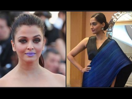 OMG! Sonam Kapoor Taunts Aishwarya Rai? Says That She Applied Purple Colour To Get Attention