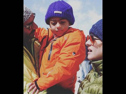 Not To Be Missed! Ajay Devgn Shares An Adorable Picture With Son Yug & Wife Kajol