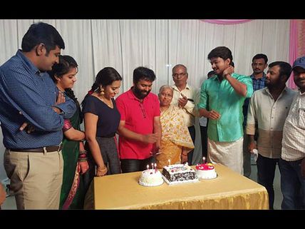 PHOTOS: Ilayathalapathy Celebrates Birthday With Team 'Vijay 60', Celebs Pour In Wishes!