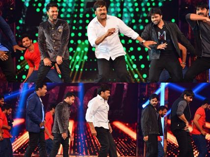 VIDEO: Megastar Chiranjeevi Shakes A Leg For Gang Leader Song At Cinemaa Awards