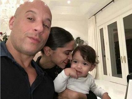 So Sweet! Deepika Padukone Meets Vin Diesel's Little Daughter Pauline Diesel