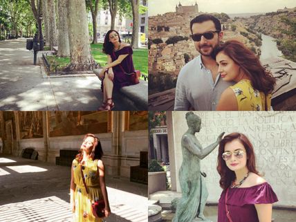 Wanderlust! Dia Mirza Has A Lovely Time In Madrid