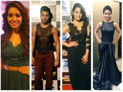 Gold Awards 2016 Red Carpet: Hina Khan, Gautam Gulati, Karishma Tanna & Others Sizzle [PICS]