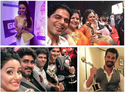 Gold Awards 2016: Divyanka Tripathi, Hina Khan, Karan Singh Grover & Others Bag Awards (PICS)