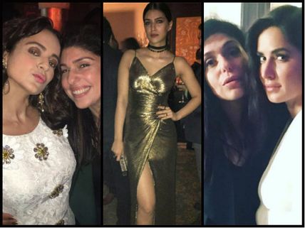 Sizzling Hot Pictures: Katrina Kaif, Kangana Ranaut & Kriti Sanon Spotted At The Vogue's Party!