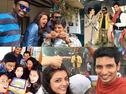 IN PICS: 'Kavalai Vendam' Team Resumes Shoot, Fun On The Sets Is Very Much Apparent!