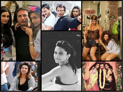 Here's To Hot Veronica! Deepika Padukone 'On The Sets' Pictures From Cocktail [Unseen]