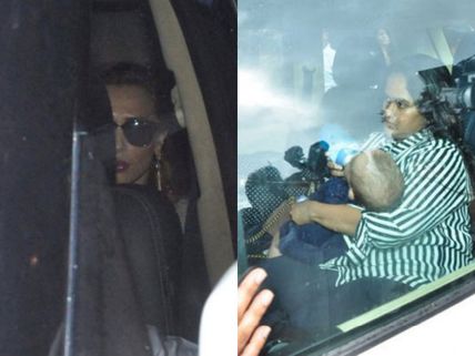 Pictures! Iulia Vantur, Arpita Khan & Alvira Khan Visit Salman Khan's Residence After His Acquittal