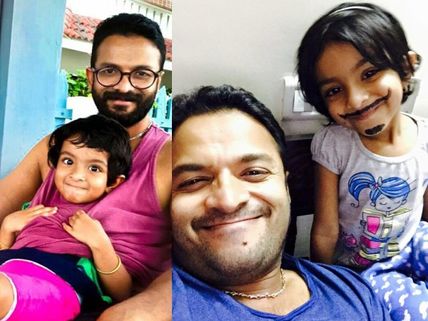 Jayasurya Scares Daughter Veda!