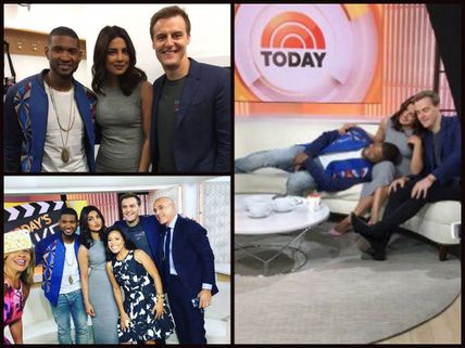 Not To Miss: Priyanka Chopra Meets Usher & Their Crazy Pictures Will Make Your Day! 