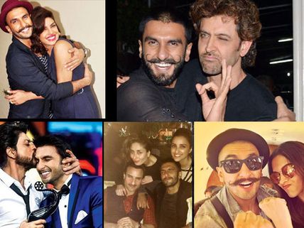 Priceless Moments: These Heart-warming Pictures Prove That Bollywood Loves Ranveer Singh
