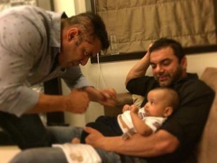 Too Cute To Miss! First Picture Of Salman Khan From Iulia Vantur's Birthday Bash With Baby Ahil