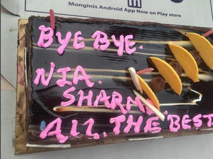 Nia Sharma's Farewell Party On The Sets Of Jamai Raja! [PICS]