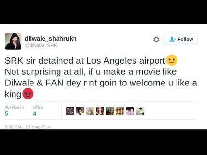 Twitteratis Troll Shahrukh Khan On US Immigration & It's So Damn Funny!