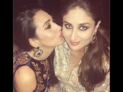Two Beauties, One Frame: Adorable Picture Of Karisma Kapoor Kissing Pregnant Sister Kareena Kapoor 