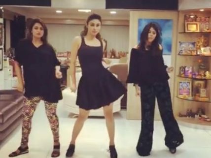Must Watch! Divyanka Tripathi, Mouni Roy, Sriti Jha & Ekta Kapoor Take Up #BeatPeBooty Challenge