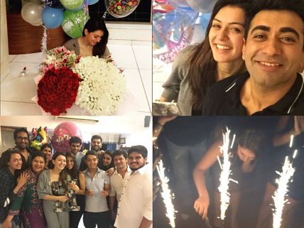 PHOTOS: Hansika Celebrates 25th Birthday In Style, Celebs Pour In Their Wishes