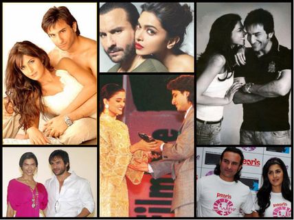 The Nawab With Beauties! Saif Ali Khan's 20 Most Rare Pictures With Aishwarya Rai, Deepika & Katrina