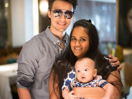 So Adorable! Arpita Khan & Aayush Sharma Holidaying In London With Ahil