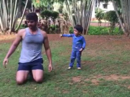 Meet Kumkum Bhagya Actor Shabbir Ahluwalia’s Cute Little Workout Partner…