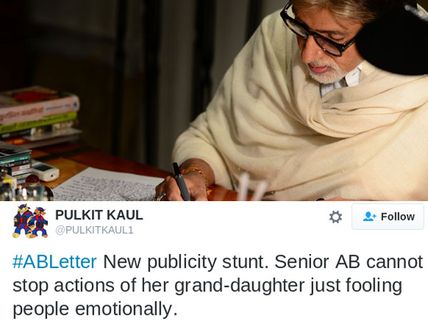 Amitabh Bachchan TROLLED For His Letter; Twitterati Thrashes Him For Using It For 'Pink' Promotion!