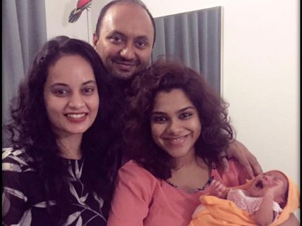 'Kaadhal' Sandhya Welcomes A Baby Girl!