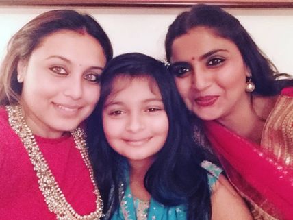 Finally! A New Picture Of Rani Mukerji Is Out Along With Her Sister-In-Law & Niece!