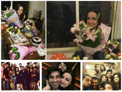 Sanaya Irani Celebrates Birthday With Hubby Mohit, Friends – Ridhi, Barun & Others… (PICS)