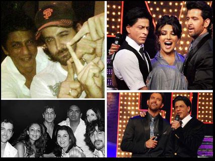 Friends Turned Foes? These Pictures Show Shahrukh Khan & Hrithik Roshan Were Great Buddies Once