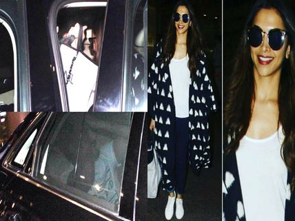 Truly Madly In Love! Ranveer Singh Surprises Deepika Padukone; Welcomes Her At The Mumbai Airport