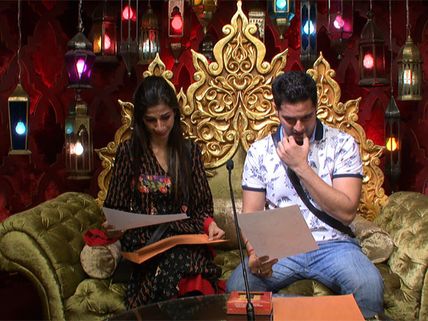 Bigg Boss 10: See Photos; Karan Mehra Observed Karva Chauth Fast For Wife Nisha!