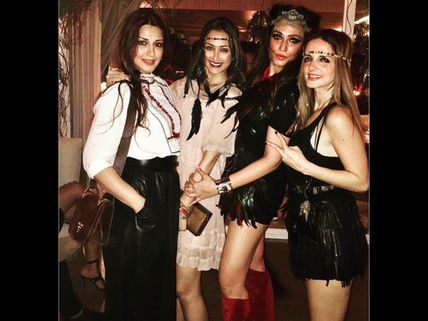 Hot Ladies On The Floor! Sonali Bendre Stole The Limelight At Sussanne Khan's B'Day; Looks Gorgeous!