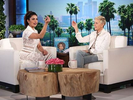So Much Fun! Priyanka Chopra Gulps Down A Shot Of Tequila With Ellen DeGeneres