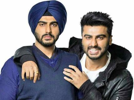 FIRST LOOK: Arjun Kapoor Promises A Laughter Riot With His Twin Act In Mubarakan!