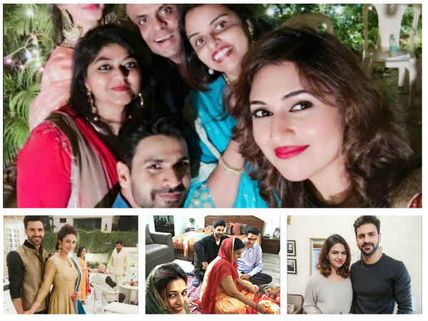 Here’s How Divyanka Tripathi & Vivek Dahiya Celebrated Their First Diwali Post Marriage! (PICS)