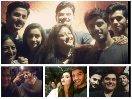 Jana Na Dil Se Door: Vikram Singh Chauhan, Shivani Surve & Shashank Vyas Party Together (PICS)